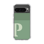 Slim Protection Case［ Original - initial two tone - P green ］