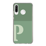 Slim Protection Case［ Original - initial two tone - P green ］