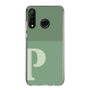 Slim Protection Case［ Original - initial two tone - P green ］