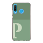 Slim Protection Case［ Original - initial two tone - P green ］