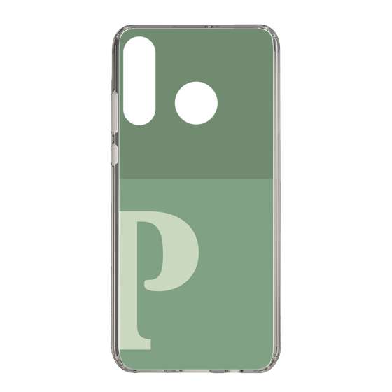 Slim Protection Case［ Original - initial two tone - P green ］