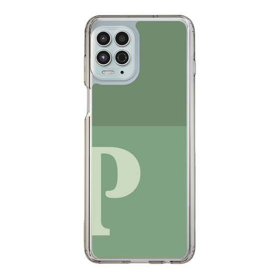 Slim Protection Case［ Original - initial two tone - P green ］