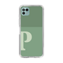 Slim Protection Case［ Original - initial two tone - P green ］