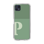 Slim Protection Case［ Original - initial two tone - P green ］