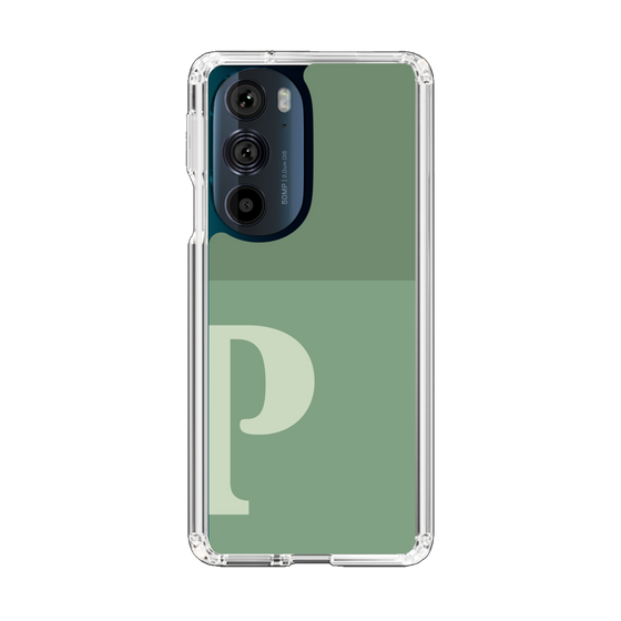 Slim Protection Case［ Original - initial two tone - P green ］