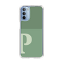 Slim Protection Case［ Original - initial two tone - P green ］