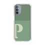 Slim Protection Case［ Original - initial two tone - P green ］