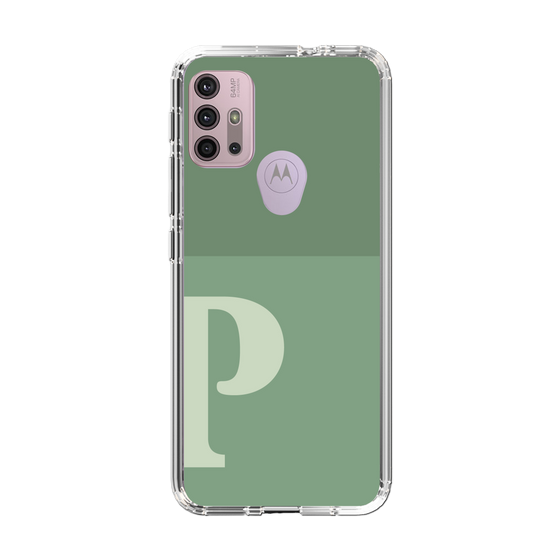 Slim Protection Case［ Original - initial two tone - P green ］