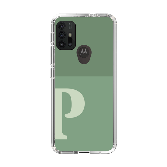 Slim Protection Case［ Original - initial two tone - P green ］