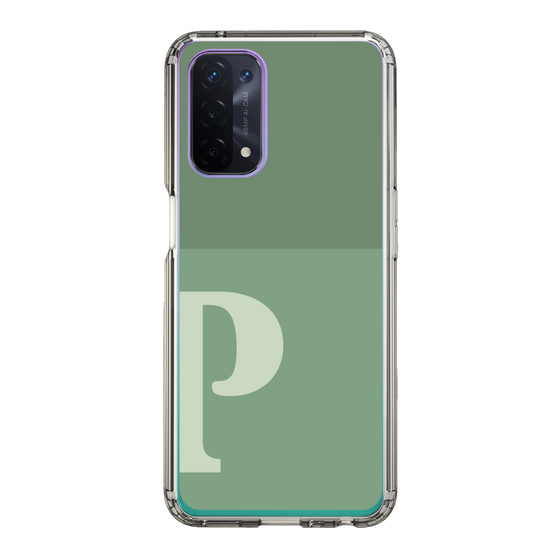 Slim Protection Case［ Original - initial two tone - P green ］