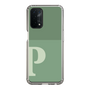 Slim Protection Case［ Original - initial two tone - P green ］