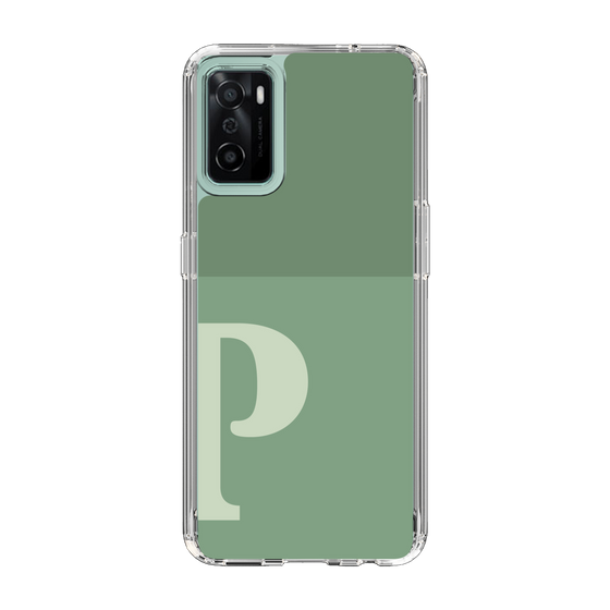 Slim Protection Case［ Original - initial two tone - P green ］