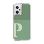 Slim Protection Case［ オリジナル - initial two tone - P green ］