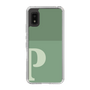 Slim Protection Case［ Original - initial two tone - P green ］