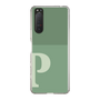 Slim Protection Case［ Original - initial two tone - P green ］