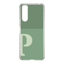 Slim Protection Case［ Original - initial two tone - P green ］