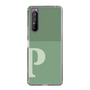 Slim Protection Case［ Original - initial two tone - P green ］