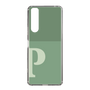 Slim Protection Case［ Original - initial two tone - P green ］