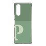 Slim Protection Case［ Original - initial two tone - P green ］