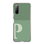 Slim Protection Case［ Original - initial two tone - P green ］