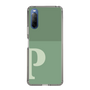 Slim Protection Case［ Original - initial two tone - P green ］