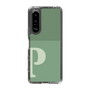 Slim Protection Case［ Original - initial two tone - P green ］