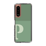 Slim Protection Case［ Original - initial two tone - P green ］