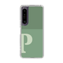 Slim Protection Case［ Original - initial two tone - P green ］