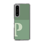 Slim Protection Case［ Original - initial two tone - P green ］