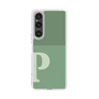 Slim Protection Case［ Original - initial two tone - P green ］