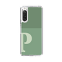 Slim Protection Case［ Original - initial two tone - P green ］