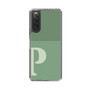 Slim Protection Case［ Original - initial two tone - P green ］