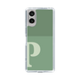 Slim Protection Case［ Original - initial two tone - P green ］