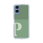 Slim Protection Case［ Original - initial two tone - P green ］