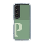Slim Protection Case［ Original - initial two tone - P green ］