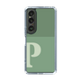 Slim Protection Case［ Original - initial two tone - P green ］