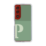 Slim Protection Case［ Original - initial two tone - P green ］