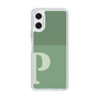 Slim Protection Case［ Original - initial two tone - P green ］