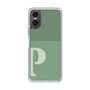 Slim Protection Case［ Original - initial two tone - P green ］