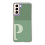 Slim Protection Case［ Original - initial two tone - P green ］