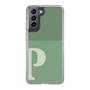 Slim Protection Case［ Original - initial two tone - P green ］