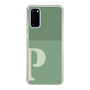 Slim Protection Case［ Original - initial two tone - P green ］