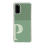 Slim Protection Case［ Original - initial two tone - P green ］