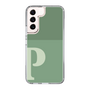 Slim Protection Case［ Original - initial two tone - P green ］