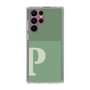 Slim Protection Case［ Original - initial two tone - P green ］