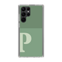 Slim Protection Case［ Original - initial two tone - P green ］