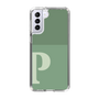 Slim Protection Case［ Original - initial two tone - P green ］