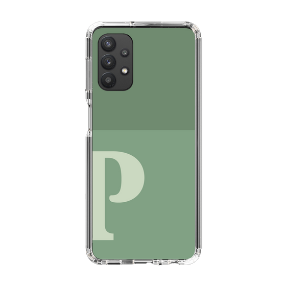 Slim Protection Case［ Original - initial two tone - P green ］