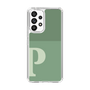 Slim Protection Case［ Original - initial two tone - P green ］