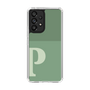 Slim Protection Case［ Original - initial two tone - P green ］
